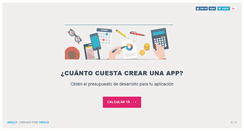 Desktop Screenshot of cuantocuestaunaapp.com