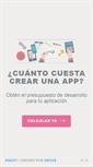 Mobile Screenshot of cuantocuestaunaapp.com